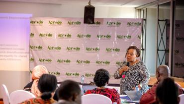 ACFODE ED challenges partners and CSOs to implement discussed strategies.